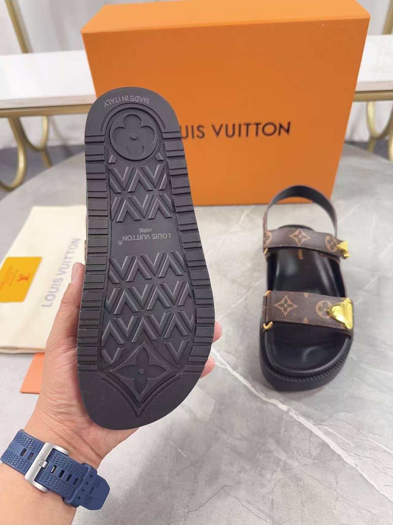 Customized luxury shoes women slippers