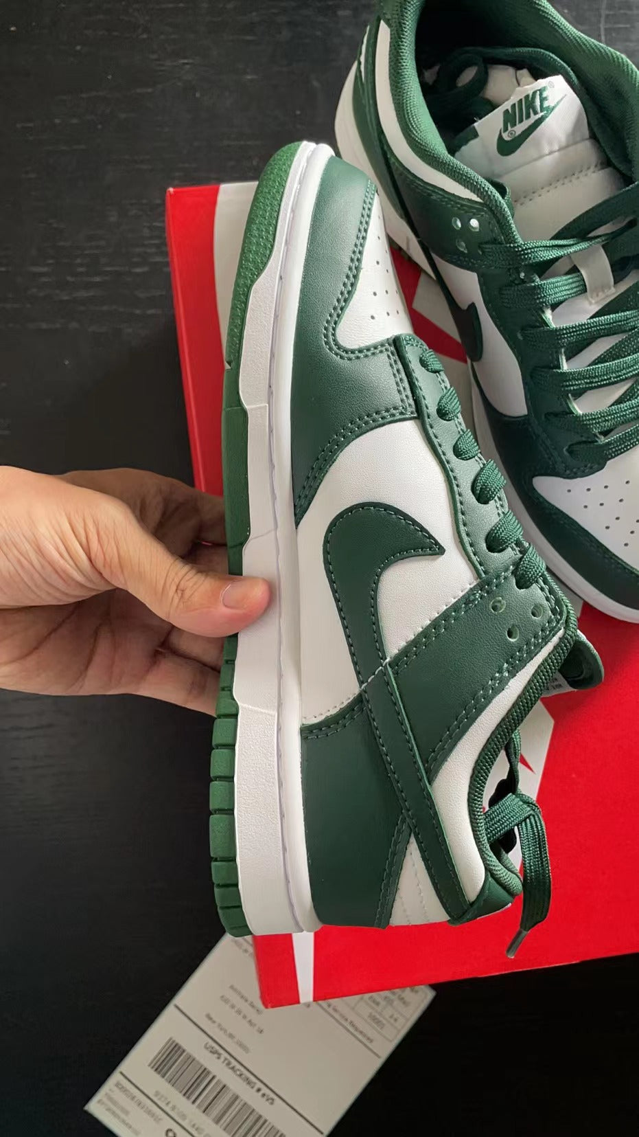sneaker shoes SB Dunk Low GS 'Michigan State'