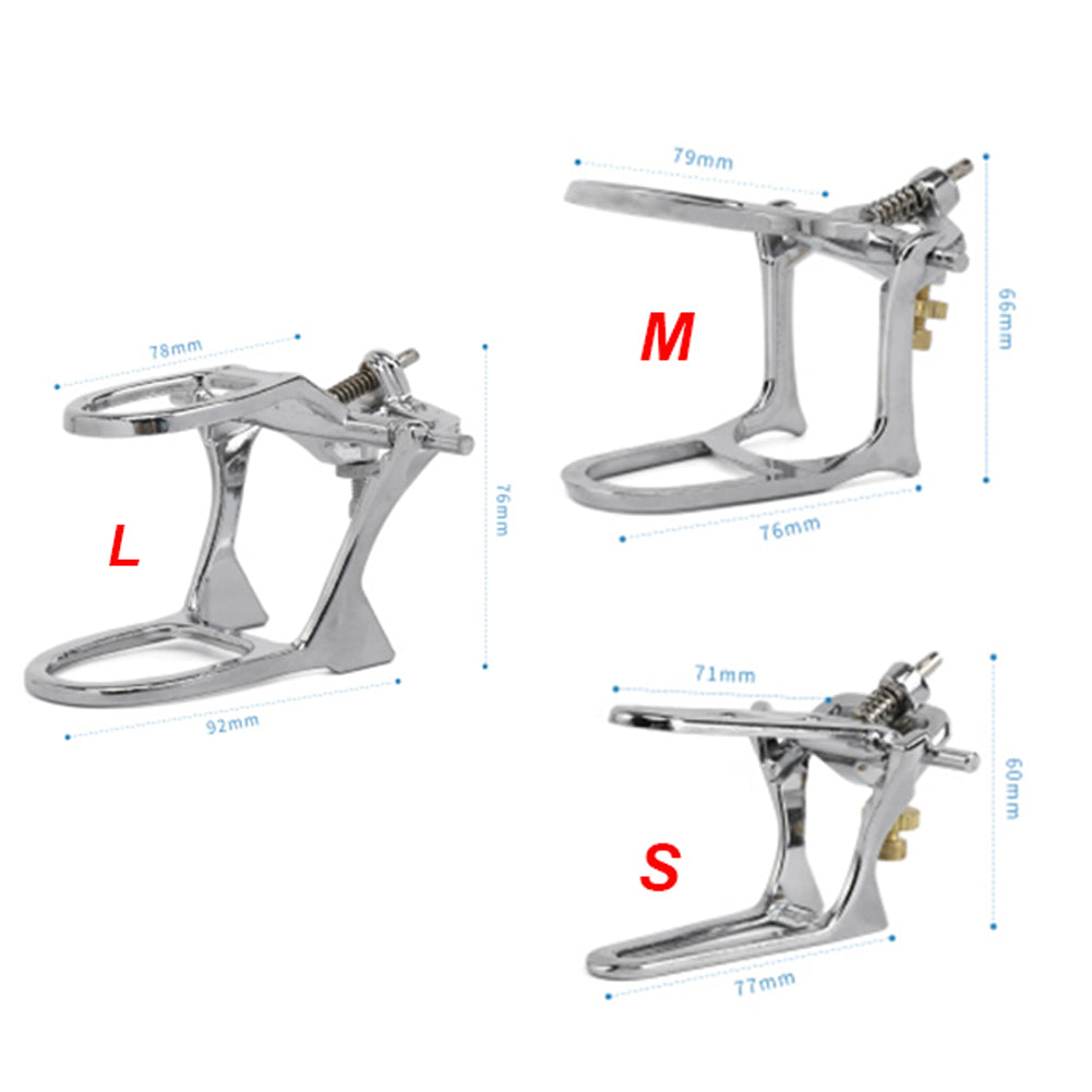 Teeth Articulator Dental Lab Tool Adjustable Full Mouth Copper Plating Dentur Edurable Mechanical Device Oral Care 3 Size Select