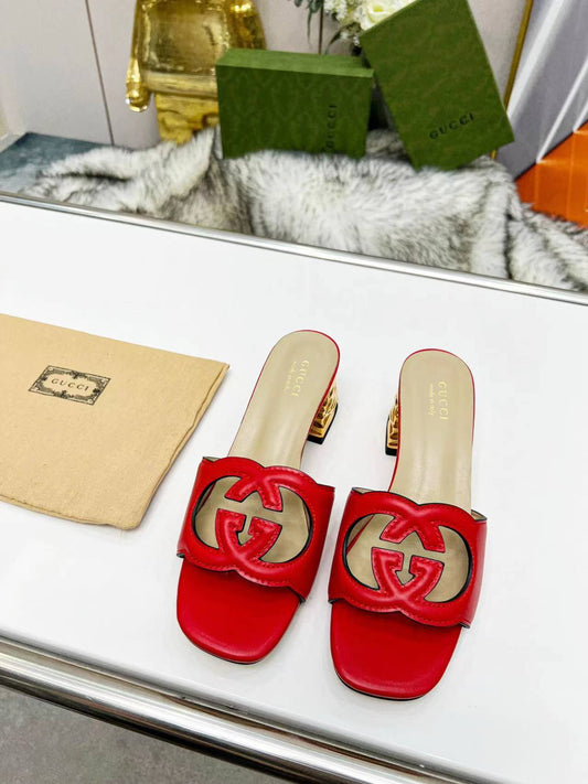 Luxury women's shoes, summer slippers