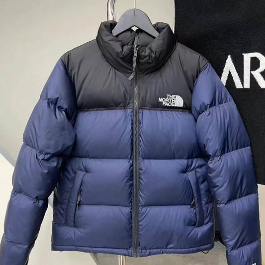 Warm down jackets and jackets in winter