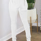 Plus Size Denim Back Bandage High Waist Jeans