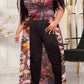Plus Size Asymmetric Hem See-through Dress