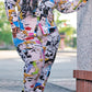 Plus Size Character Print Two Piece Sets