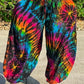 Plus Size Digital Print Wide Leg Lantern Pants