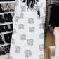 Plus Size Digital Print Button Maxi Dress With Belt