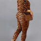 Plus Size Digital Print Round Neck Two Piece Sets