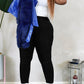Plus Size Denim Colorful Bandage High Waist Jeans